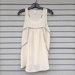 Pink Blush Maternity cream blouse